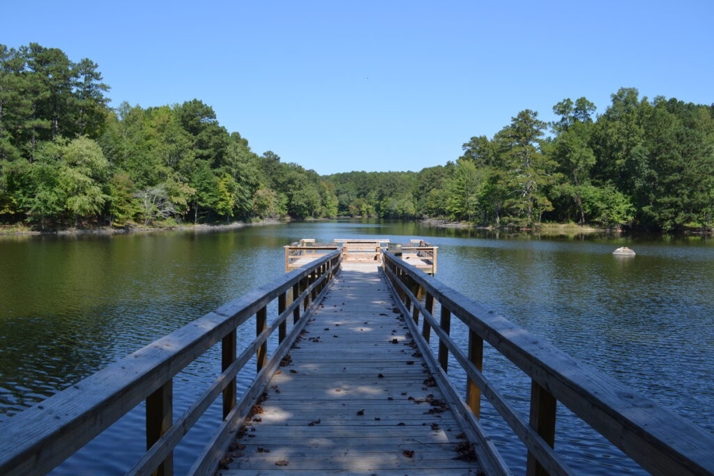 Marben PFA Clubhouse Lake dock (GaDNR)