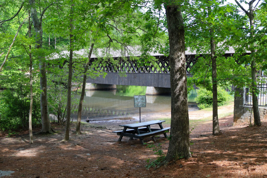 Sara Micklos Stone Mountain Covered Bridge Hiking Area