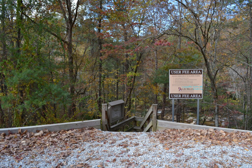 Dawson Forest WMA river trail access (GaDNR)