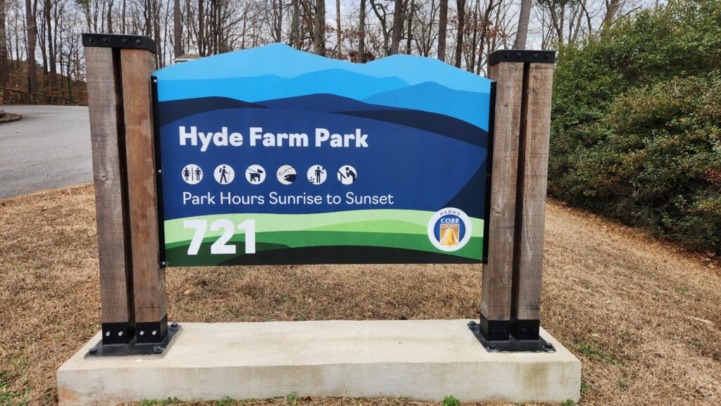 Don Kopanoff Hyde Farm Entrance