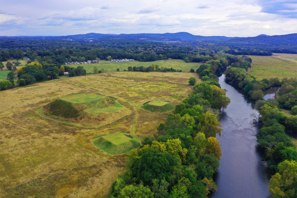 Etowah Indian Mounds State Historic Site Photo Courtesy of Georgia State Parks and Historic Sites