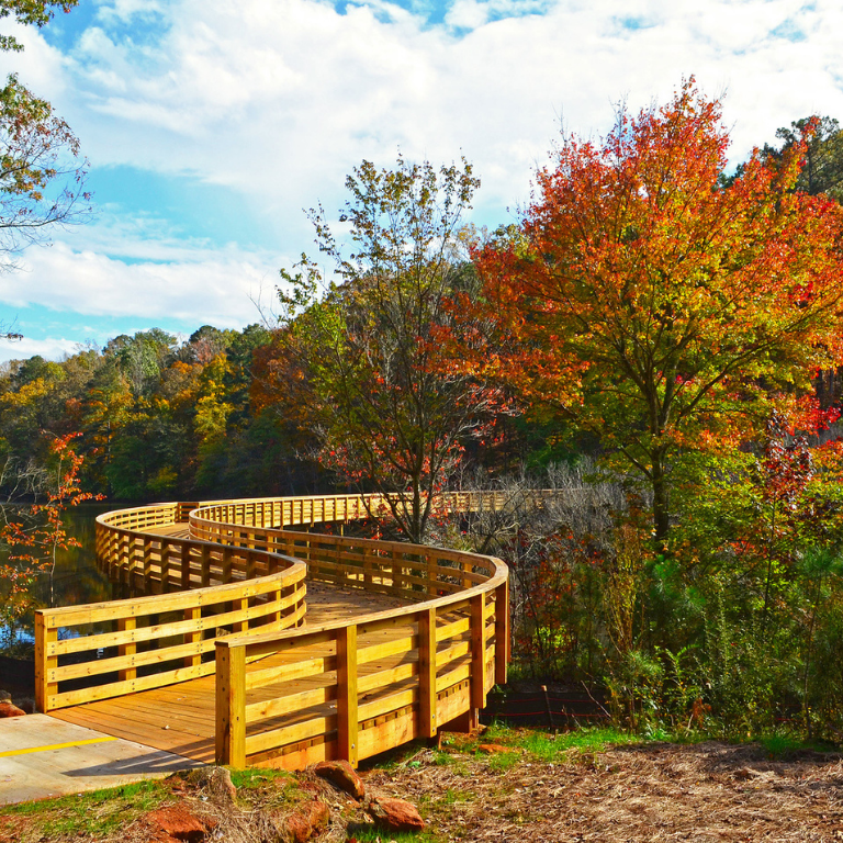 Panola Mountain multi-use boardwalk trail