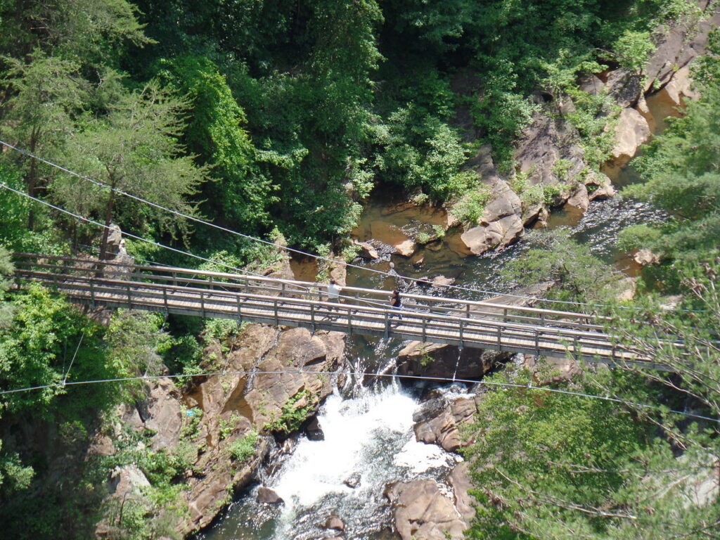 Tallulah Gorge State Park © Photo Courtesy of Georgia State Parks and Historic Sites
